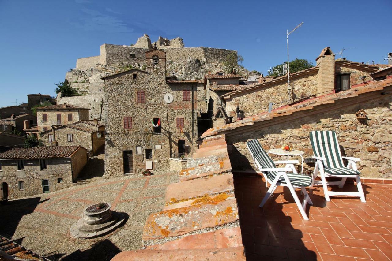カスティリオーネ・ドルチャLa Terrazza Sulla Val D'Orciaアパートメント エクステリア 写真